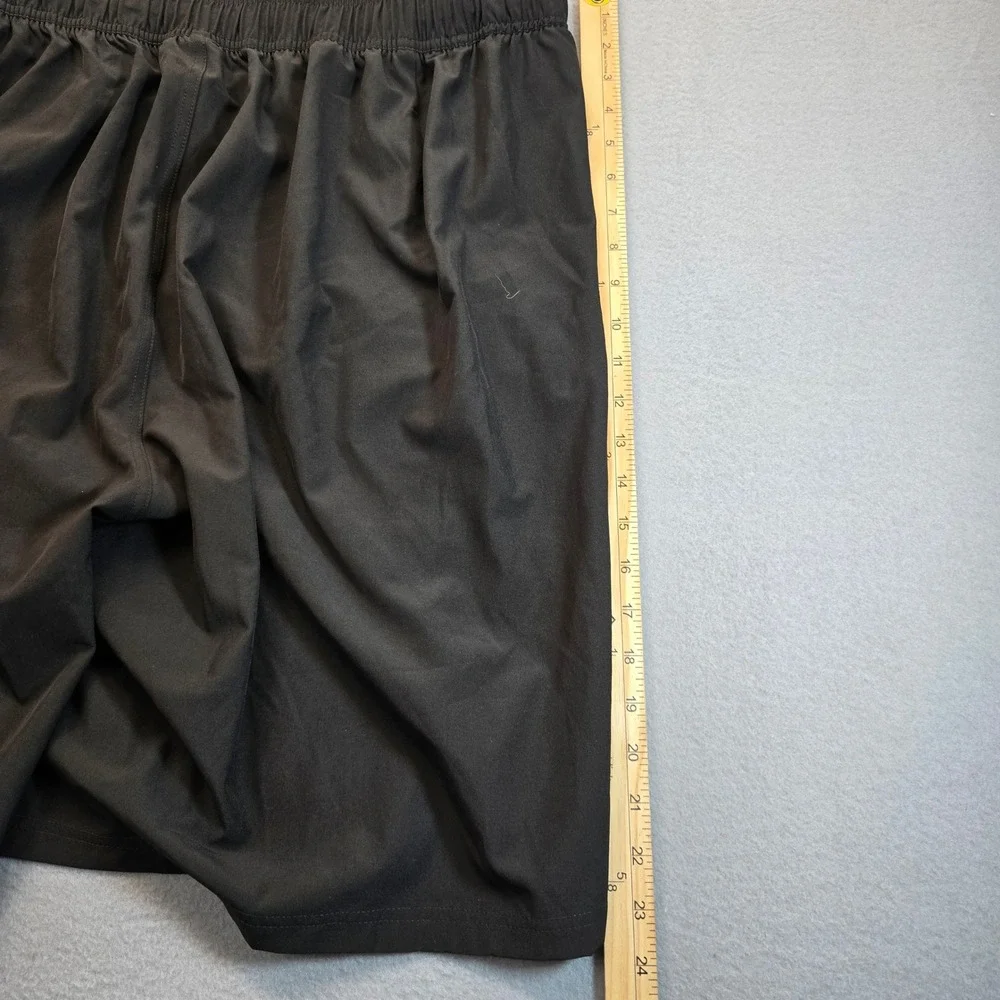 Maui Rippers Mens Black Board Shorts Swim Trunks Cargo Pocket Size 4X Stretch